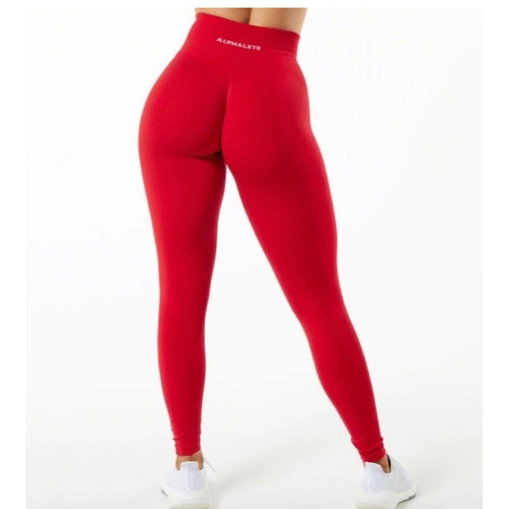 Alphalete Red Leggings